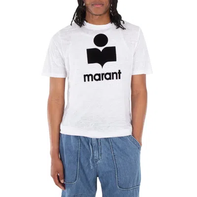 ISABEL MARANT MEN'S WHITE KARMAN TEE-SHIRT