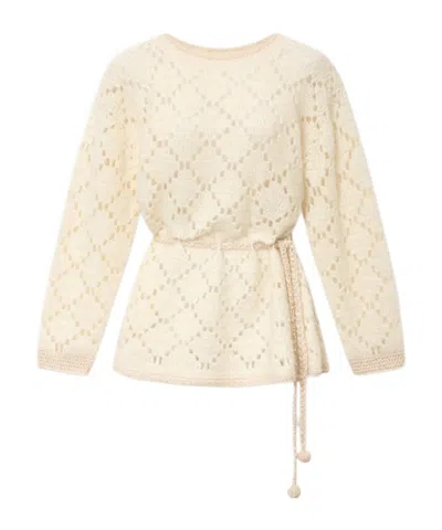 Isabel Marant Merida Mini Dress In Neutral