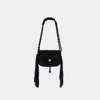 ISABEL MARANT MERINE-GD HOBO BAG - ISABEL MARANT - BLACK - COTTON