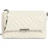 Isabel Marant Merine Quilted Leather Shoulder Bag In Gray