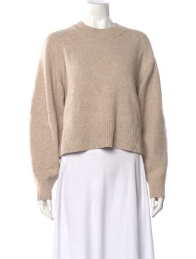 Pre-owned Isabel Marant Merino Wool Crew Neck Sweater In Neutral