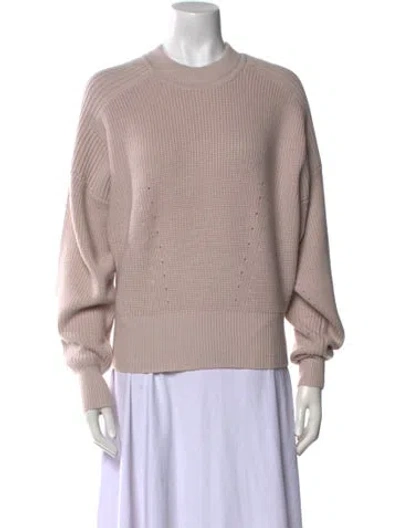 Pre-owned Isabel Marant Merino Wool Crew Neck Sweater In Pink