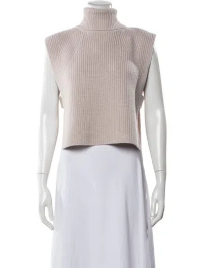 Pre-owned Isabel Marant Merino Wool Turtleneck Sweater In Pink