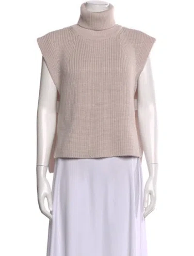 Pre-owned Isabel Marant Merino Wool Turtleneck Sweater In Pink