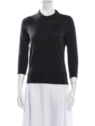 Pre-owned Isabel Marant Merino Wool V-neck Sweater In White