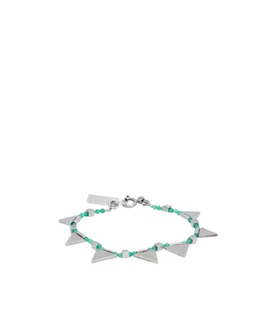 Isabel Marant Metal Bracelets In White