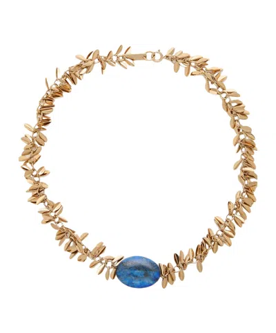 Isabel Marant Metal Choker In Blue