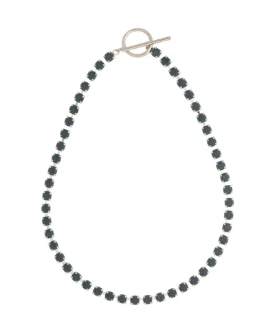 Isabel Marant Metal Clasp Choker In Black