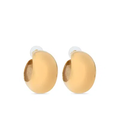 Isabel Marant Chunky Hoop Earrings In Gold