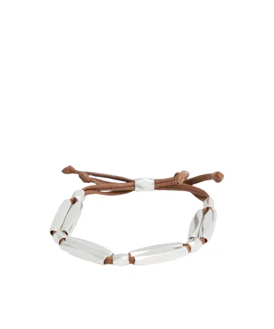 Isabel Marant Metalleather Bracelet In Brown