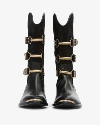 Isabel Marant Mexia Boots In Black