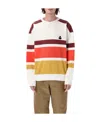 Isabel Marant Meyoan Logo-print Striped Sweatshirt In Multicolor