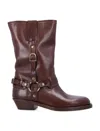 Isabel Marant Brown Heiko Mid-calf Boots In Brown