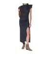Isabel Marant Mid-length Dress With Midnight Blue Print In Blue