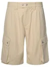 ISABEL MARANT MID-RISE LOOSE-FIT CARGO SHORTS