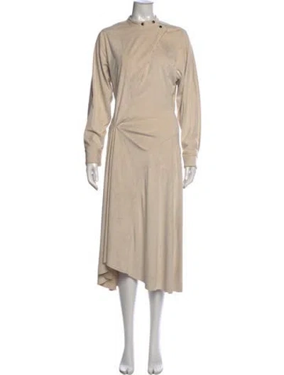 Pre-owned Isabel Marant Midi Length Dress In Neutral
