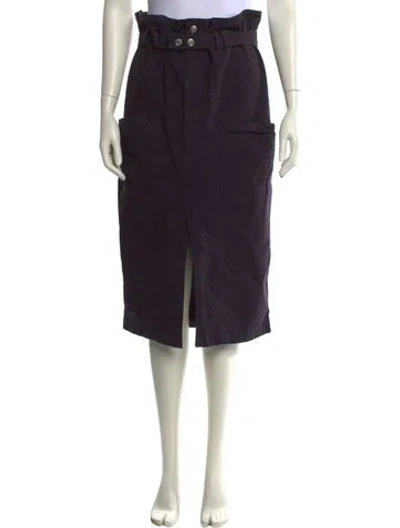 Pre-owned Isabel Marant Midi Length Skirt In Black