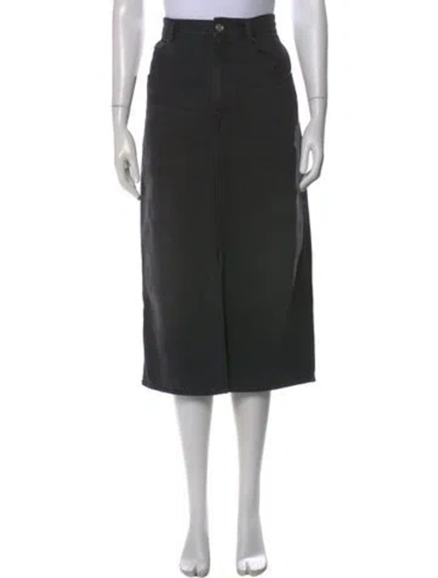 Pre-owned Isabel Marant Midi Length Skirt In Black