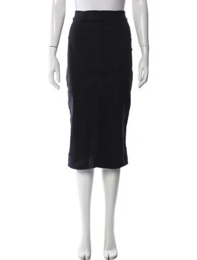 Pre-owned Isabel Marant Midi Length Skirt In Black