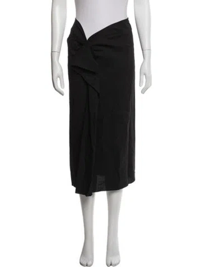 Pre-owned Isabel Marant Midi Length Skirt In Black