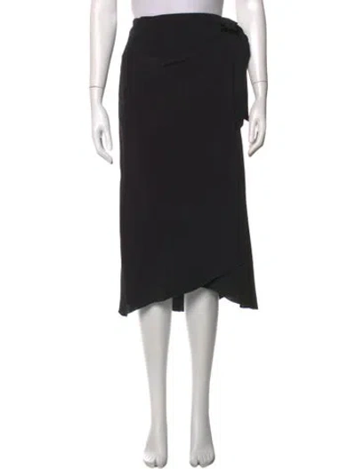 Pre-owned Isabel Marant Midi Length Skirt In Black