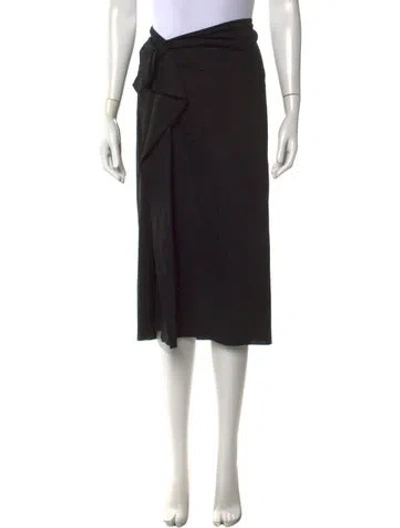 Pre-owned Isabel Marant Midi Length Skirt In Black