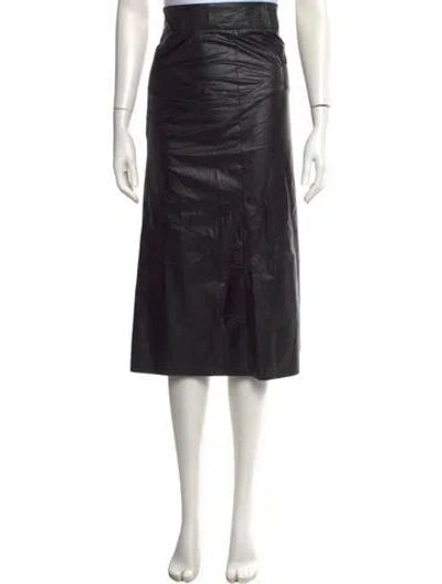 Pre-owned Isabel Marant Midi Length Skirt In Black