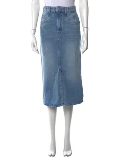 Pre-owned Isabel Marant Midi Length Skirt In Blue