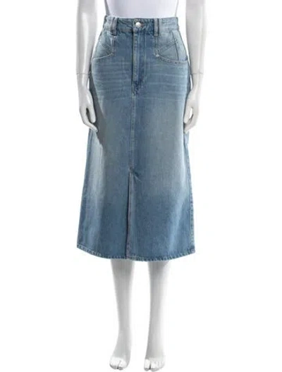 Pre-owned Isabel Marant Midi Length Skirt In Blue