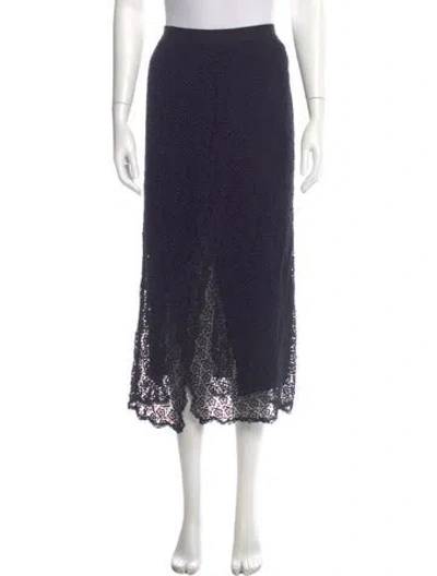 Pre-owned Isabel Marant Midi Length Skirt In Blue