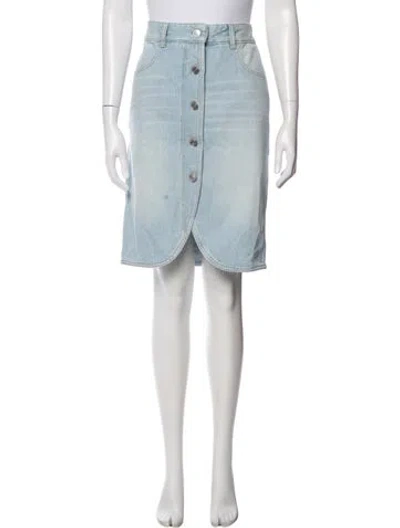 Pre-owned Isabel Marant Midi Length Skirt In Blue