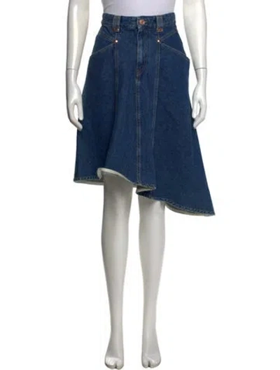 Pre-owned Isabel Marant Midi Length Skirt In Blue