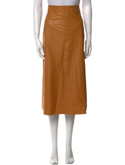 Pre-owned Isabel Marant Midi Length Skirt In Brown