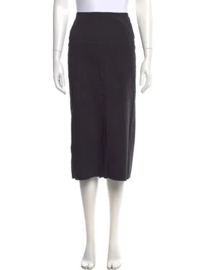 Pre-owned Isabel Marant Midi Length Skirt In Gray