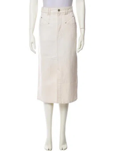 Pre-owned Isabel Marant Midi Length Skirt In Neutral