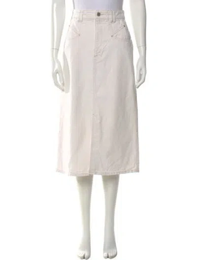 Pre-owned Isabel Marant Midi Length Skirt In Neutral