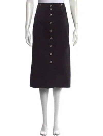 Pre-owned Isabel Marant Midi Length Skirt In Purple