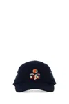 Isabel Marant Cappello Da Baseball Tedji In Cotone Blu Notte Uomo