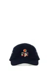 Isabel Marant Cappello Da Baseball Tedji In Cotone Blu Notte Uomo In Blue