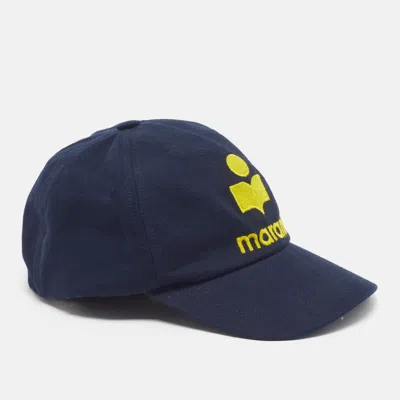Pre-owned Isabel Marant Midnight Blue Cotton Tryon Baseball Cap Size 59