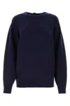 Isabel Marant Midnight Blue Wool Blend Oversize Lison Sweater In Blue