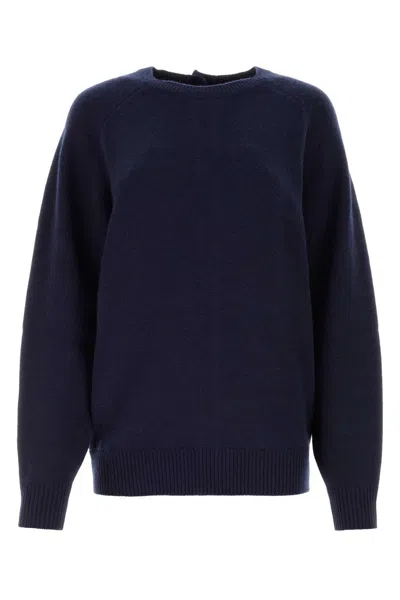 Isabel Marant Midnight Blue Wool Blend Oversize Lison Sweater