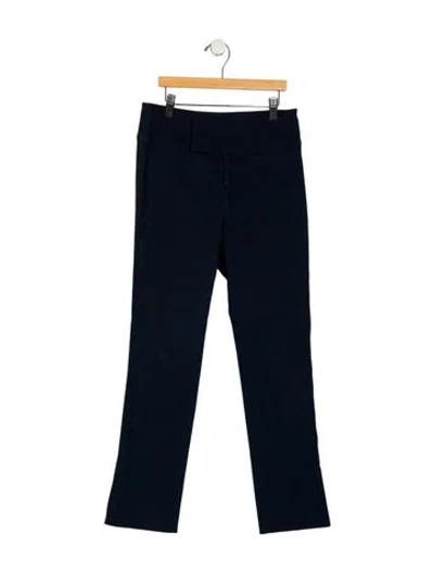 Pre-owned Isabel Marant Mid-rise Straight Leg Jeans In Blue