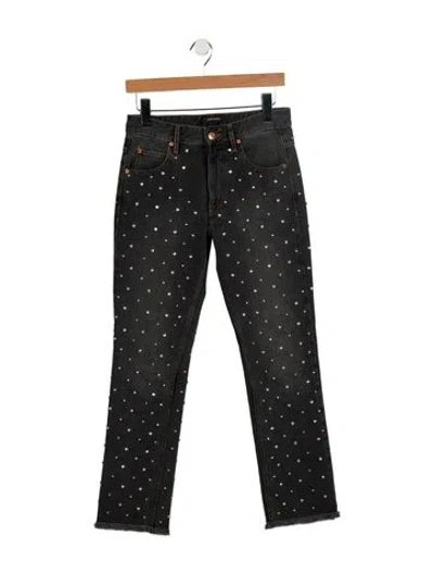 Pre-owned Isabel Marant Mid-rise Straight Leg Jeans In Multi
