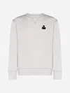 Isabel Marant Mike Crew-neck Sweatshirt In Powder