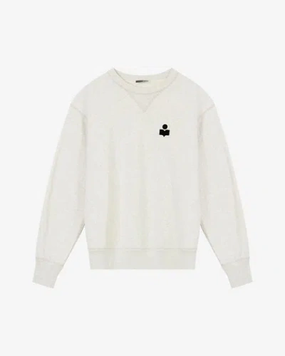 Isabel Marant Mike Cotton Sweatshirt In Sand