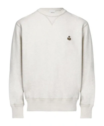 Isabel Marant Mike Logo Sweatshirt In Beige