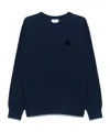 Isabel Marant Mike Sweatshirt In Navy Blue