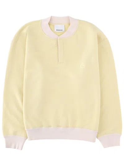 Isabel Marant Mike Sweatshirt In Yellow