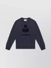 Isabel Marant Mikoy Cotton Blend Sweater With Ribbed Hem